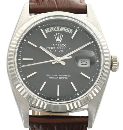 1803 white gold rolex|Rolex watch reference 1803.